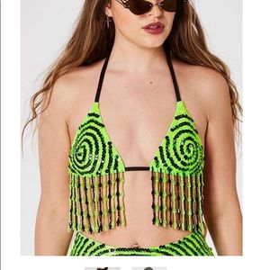 EASY TIGER FT. SHRINE Trippin’ Bra Top